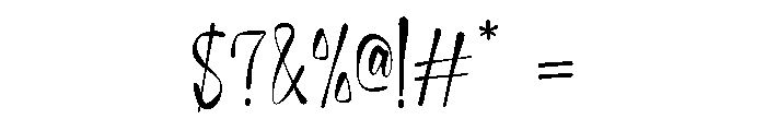 Browavarge Regular Font OTHER CHARS
