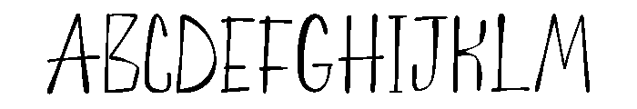 Browavarge Regular Font UPPERCASE