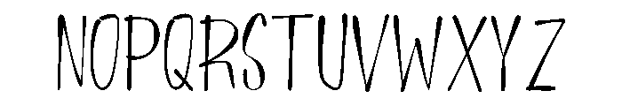 Browavarge Regular Font UPPERCASE