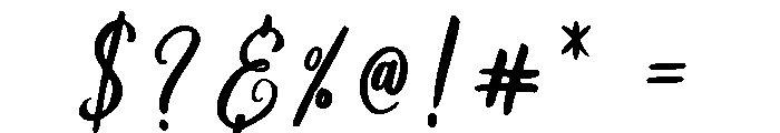 Browink Regular Font OTHER CHARS