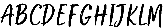 Browink Regular Font UPPERCASE