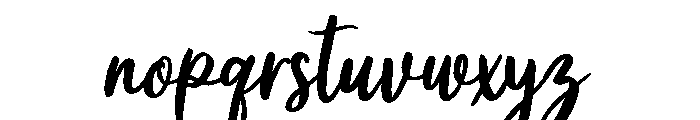Browink Regular Font LOWERCASE