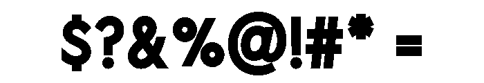 Browmtern Black Font OTHER CHARS