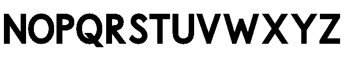 Browmtern Black Font LOWERCASE