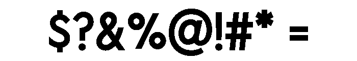 Browmtern Bold Font OTHER CHARS