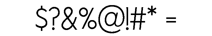 Browmtern Light Font OTHER CHARS