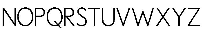 Browmtern Light Font UPPERCASE