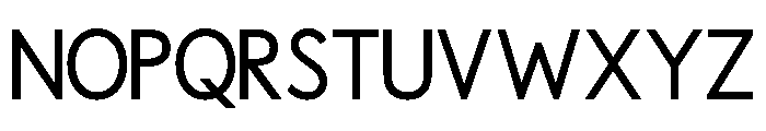 Browmtern Font LOWERCASE
