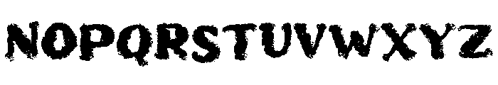 Brown Chocolate Font UPPERCASE