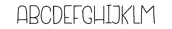 Brown Fox Lazy Dog Font UPPERCASE