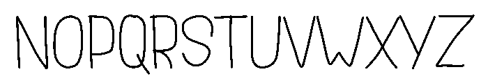 Brown Fox Lazy Dog Font UPPERCASE