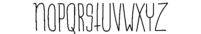 Brown Fox Lazy Dog Font LOWERCASE
