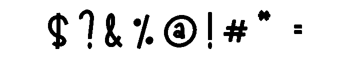 Brown Maple Bold Font OTHER CHARS