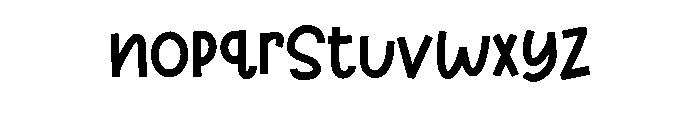 Brown Maple Bold Font LOWERCASE