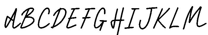Brown Maple Script Font UPPERCASE