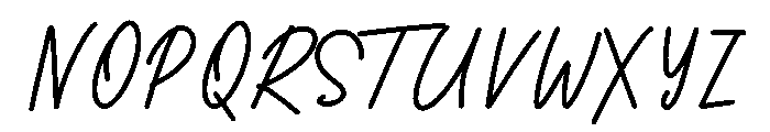 Brown Maple Script Font UPPERCASE