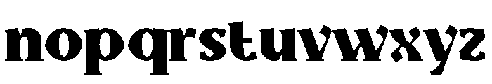 Brown Today Font LOWERCASE