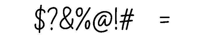 Brown sunrise Font OTHER CHARS