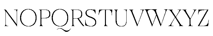 Browne de Calvin Variable Font UPPERCASE