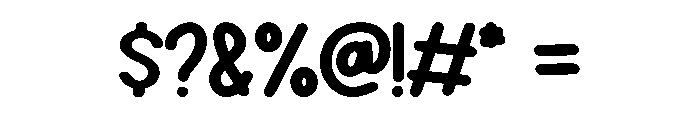 Brownise Regular Font OTHER CHARS