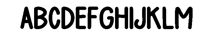 Brownise Regular Font UPPERCASE