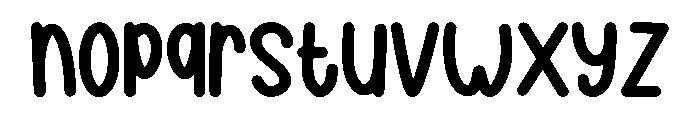 Brownise Regular Font LOWERCASE