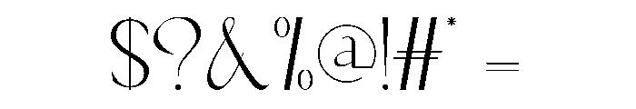 Browridge Font OTHER CHARS