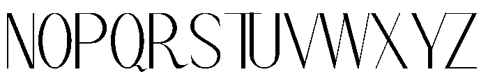 Browridge Font UPPERCASE