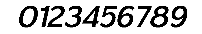 Broxide Italic Font OTHER CHARS