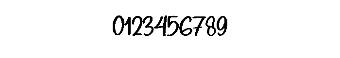 Bruchy Font OTHER CHARS