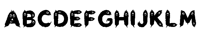 Brugg Regular Font UPPERCASE