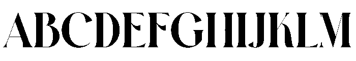 Brukle Font UPPERCASE