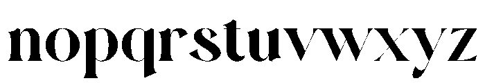 Brukle Font LOWERCASE