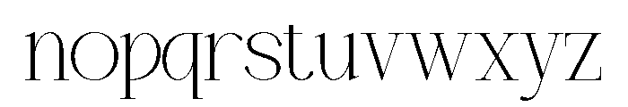 Brumer-Regular Font LOWERCASE