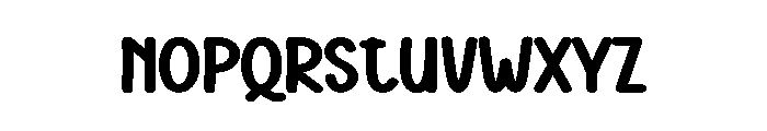 Brunch Date Font UPPERCASE
