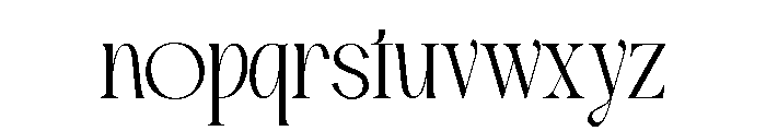 Brune Magery Regular Font LOWERCASE