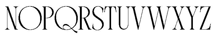 BruneMagery-Regular Font UPPERCASE