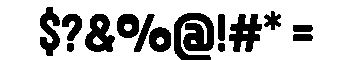Brunenzo Regular Font OTHER CHARS