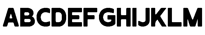 Brunko Regular Font UPPERCASE