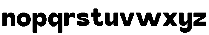 Brunko Regular Font LOWERCASE