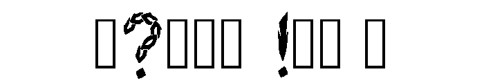 Bruno Regular Font OTHER CHARS