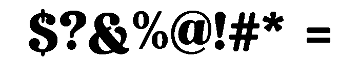 Bruno Vibes Font OTHER CHARS