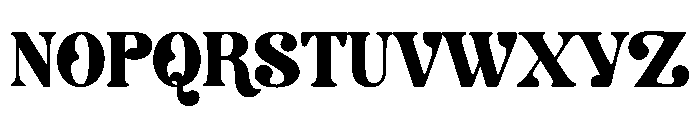 Bruno Vibes Font UPPERCASE