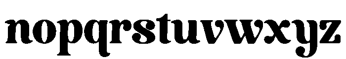 Bruno Vibes Font LOWERCASE