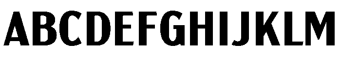 Brunson-Regular Font UPPERCASE