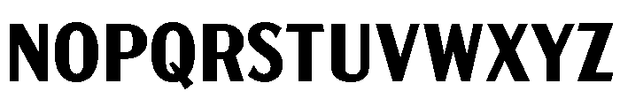 Brunson-Regular Font UPPERCASE