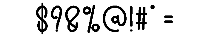 Brusella Font OTHER CHARS