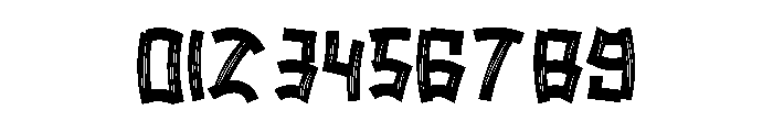 Brush Batman Font OTHER CHARS