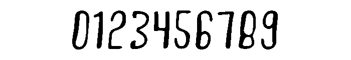 Brush Cromed Font OTHER CHARS