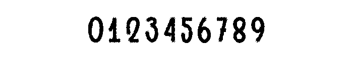 Brush Haunted Font OTHER CHARS